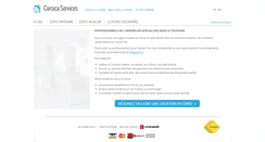 Desktop Screenshot of corsica-services.com